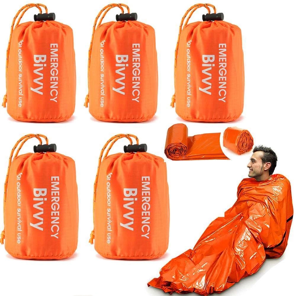 Emergency Mylar Blanket - Sacs de couchage d'urgence, couverture thermique