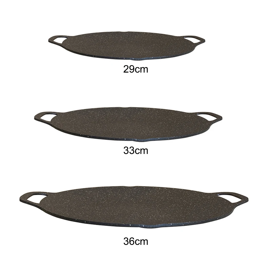 Outdoor Camping Griddle - Poêle à frire à l'huile antiarina,