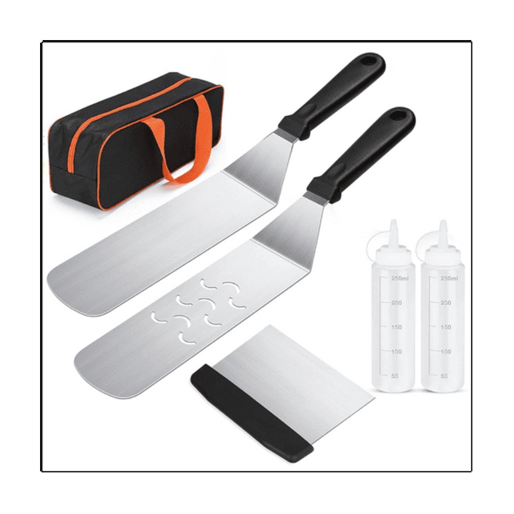 Outdoor Camping Griddle - Ensemble d'outils pour Barbecue, Kit d'accessoires