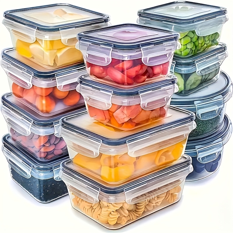 Outdoor Camping Storage Box - Ensemble de 8 pièces comprenant 4