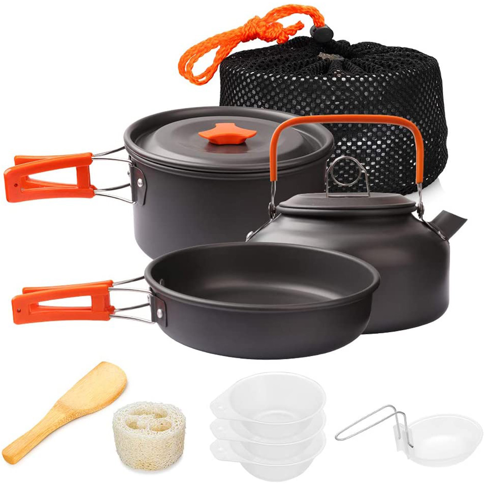 Outdoor Camping Kitchen Set - Kit d'ustensiles de cuisine de Camping,