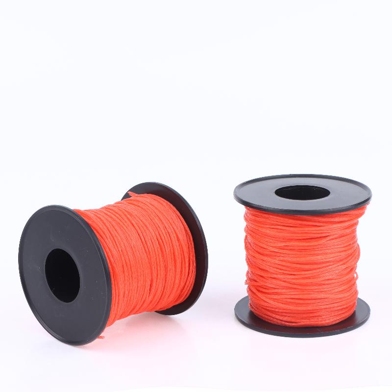 Camping Rope - Fil de marquage rouge 50M/rouleau pour