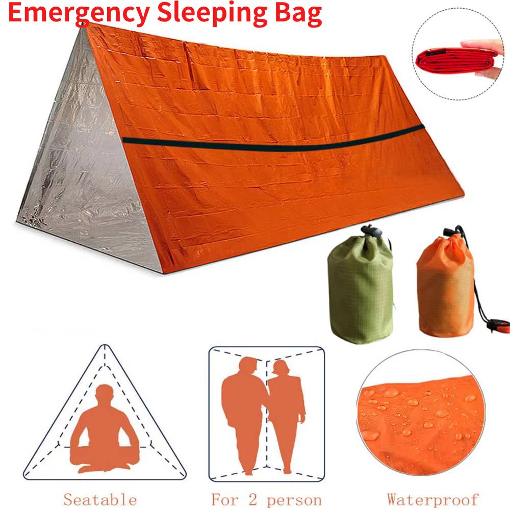 Emergency Mylar Blanket - Sac de couchage de survie d'urgence