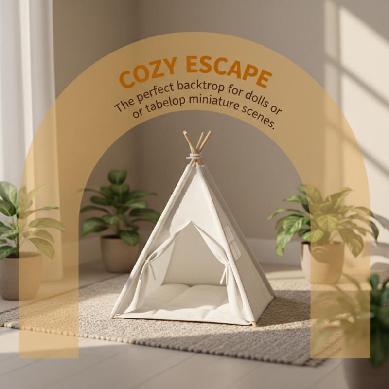 Outdoor Camping Gazebo - Tente de camping miniature à l'échelle