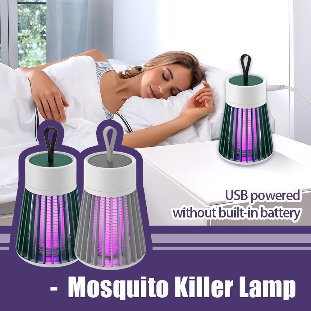 Outdoor Camping Gazebo - Lampe électrique anti-moustiques, rechargeable par USB,