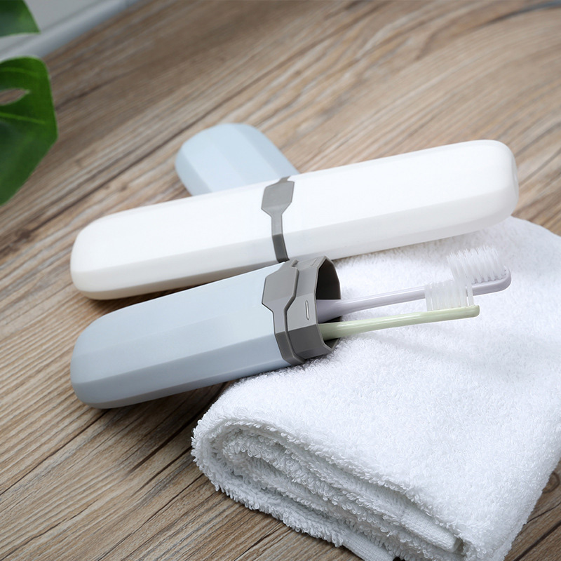 Outdoor Camping Storage Box - 1/4pc Portable brosse à dents couvercle
