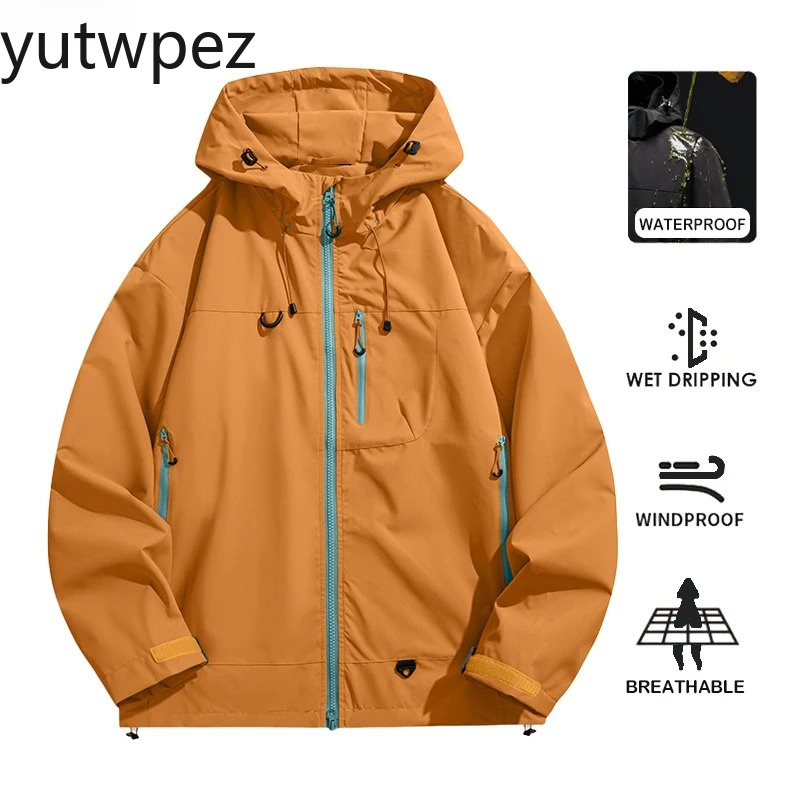Outdoor Camping Brands - Veste de randonnée imperméable pour hommes