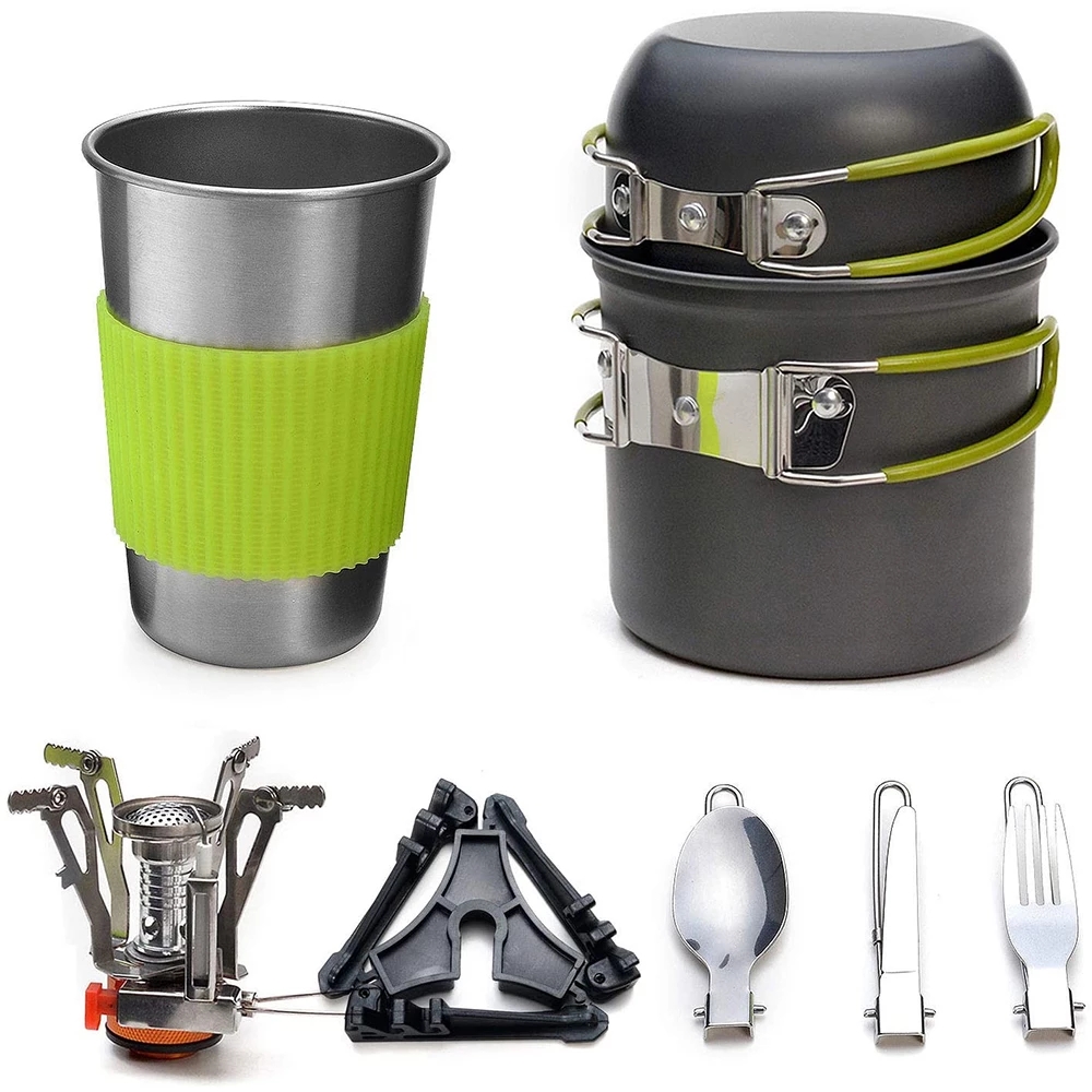 Outdoor Camping Kitchen Set - Kit d'ustensiles de cuisine de Camping