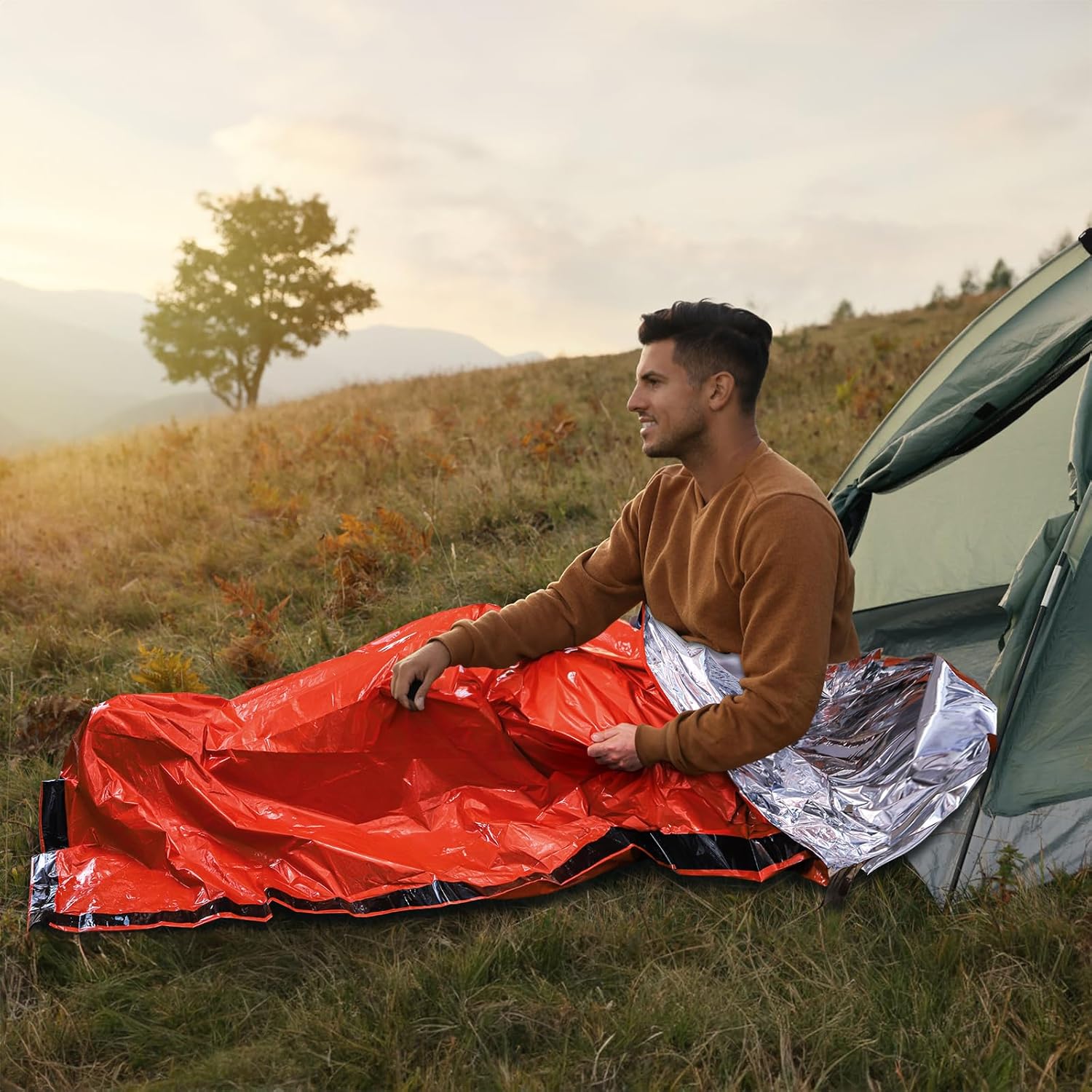 Sacs de couchage d'urgence mul - Outdoor Camping Activities For Adults avis et prix
