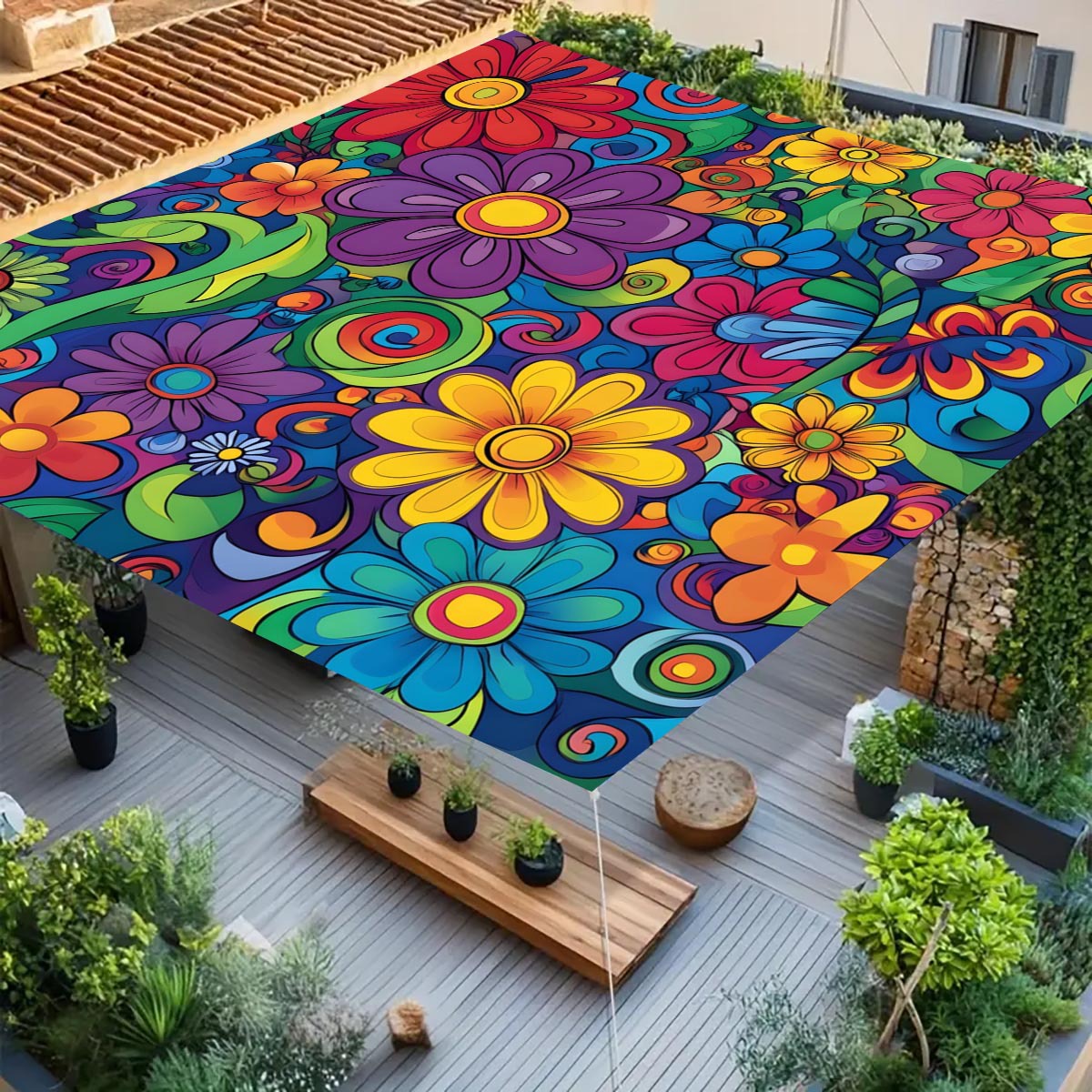 Tente de camping colorée à mot - Outdoor Camping Gazebo avis et prix