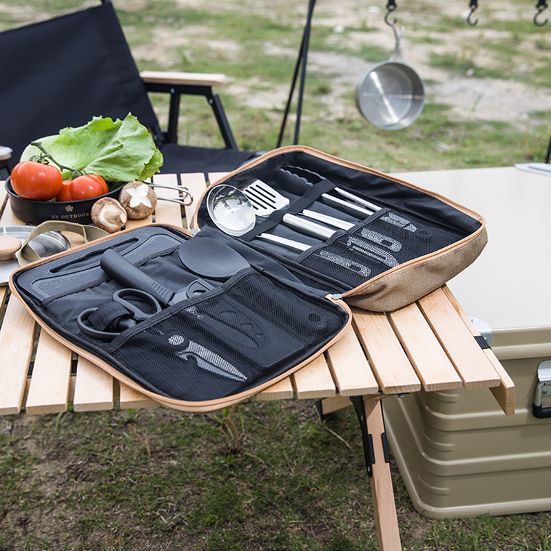 Ensemble de 8 ustensiles de cu - Outdoor Camping Kitchen Set avis et prix