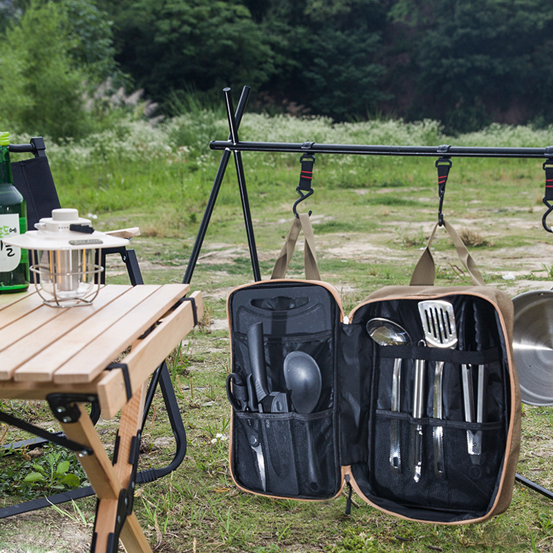 Ensemble de 8 ustensiles de cu - Outdoor Camping Kitchen Set avis et prix