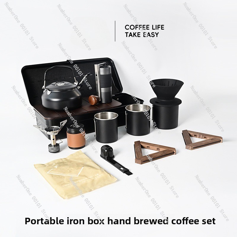 Kit de café artisanal pour le  - Outdoor Camping Storage Box avis et prix