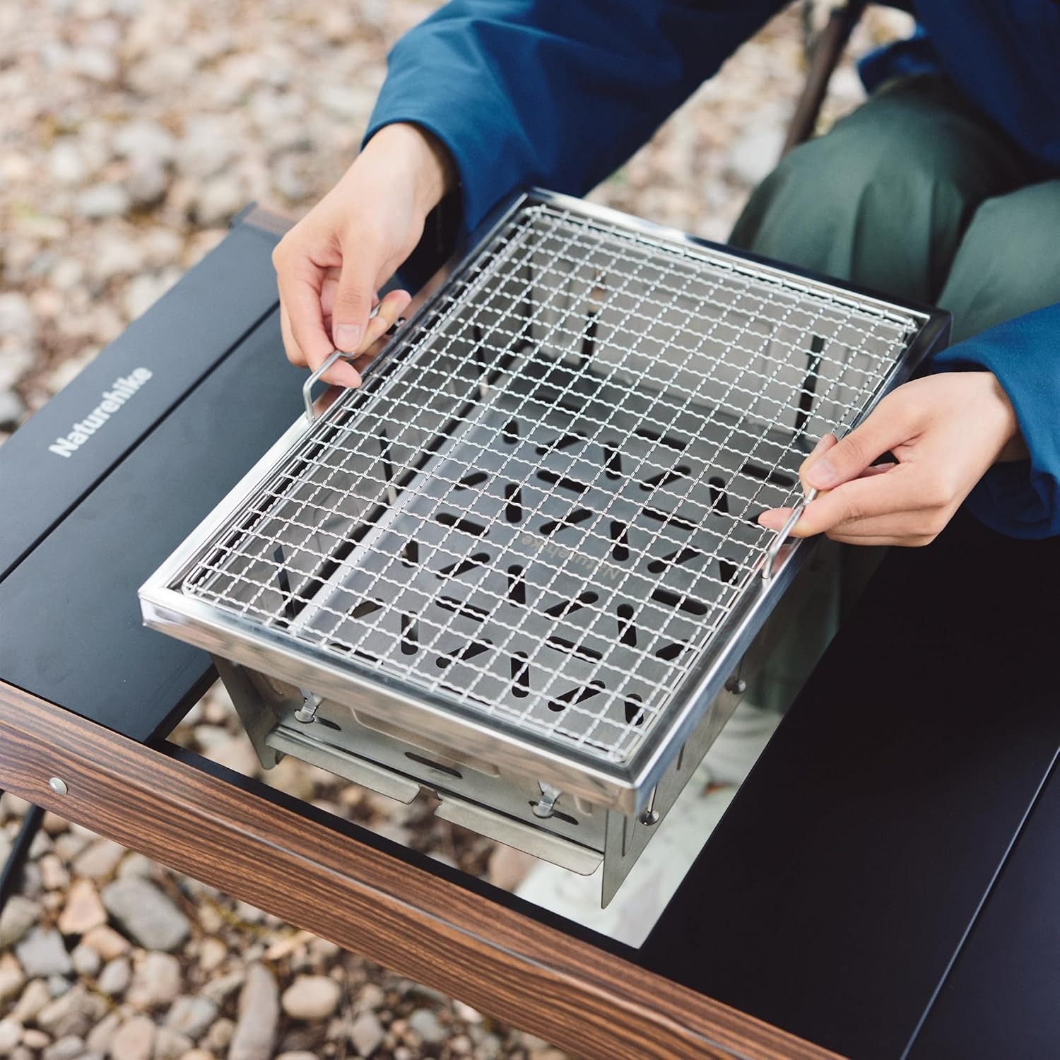 Naturerandonnée Camping gril à - Outdoor Camping Griddle avis et prix