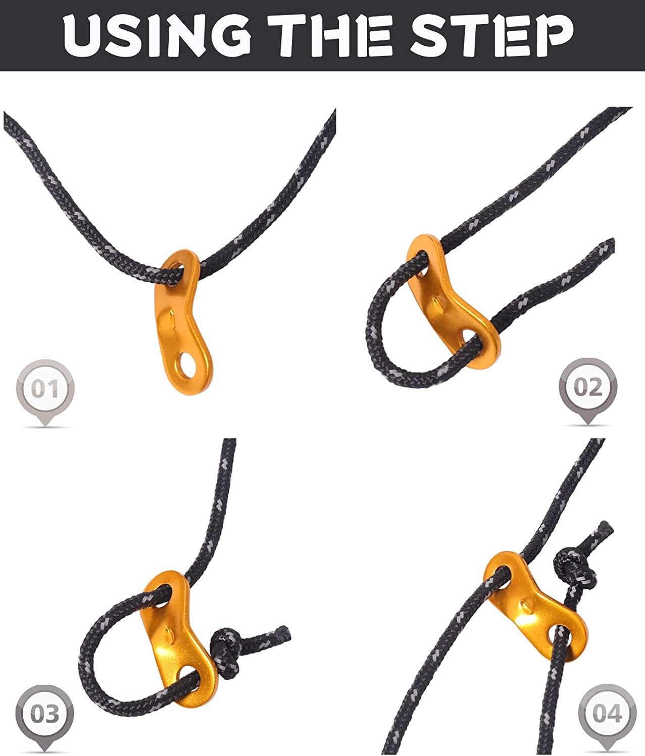 Corde Guyline de Tente de Camp - Outdoor Camping Tarp avis et prix