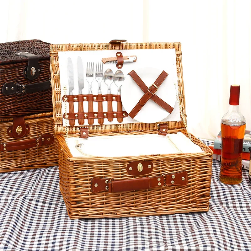 Panier de pique-nique familial - Outdoor Camping Storage Box avis et prix