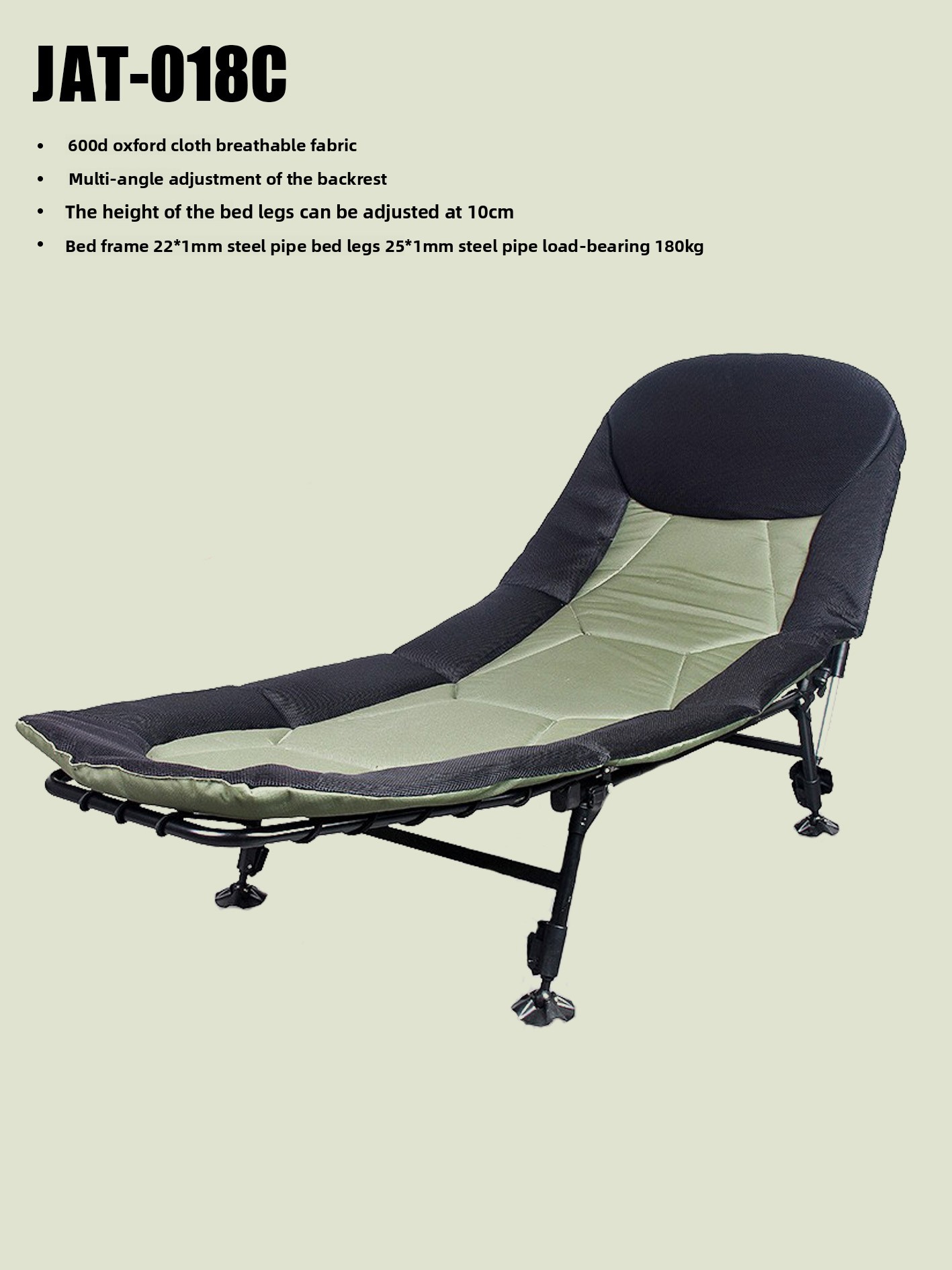 Lit pliant élargi et épaissi,  - Outdoor Camping Beds For Sale avis et prix