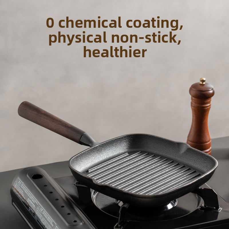Poêle en fonte nordique non re - Outdoor Camping Griddle avis et prix