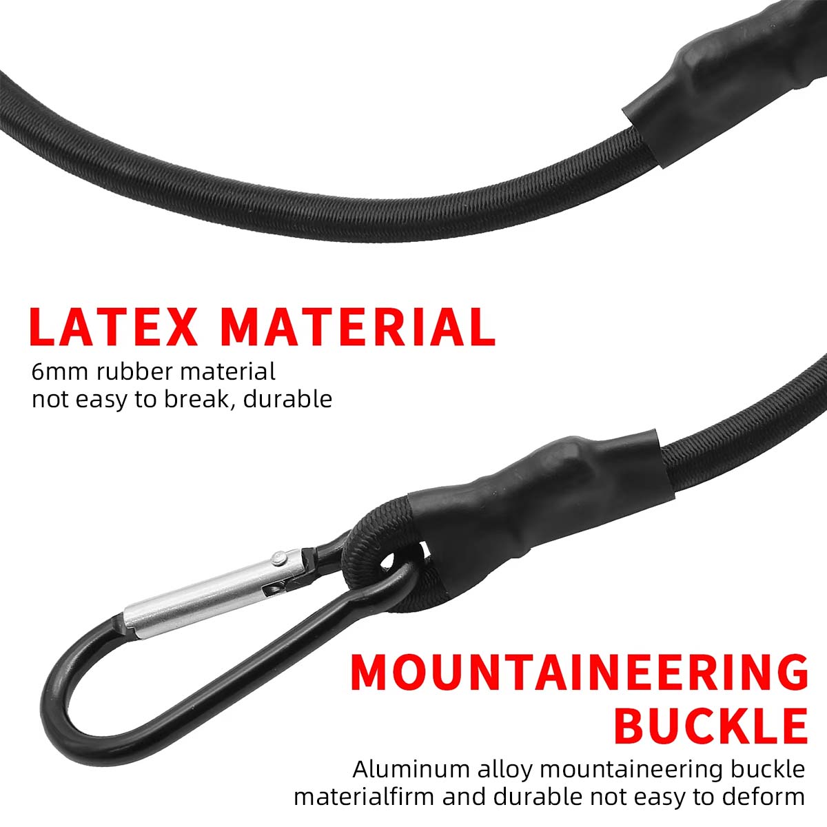 1 pièce Cordon élastique avec  - Camping Rope avis et prix