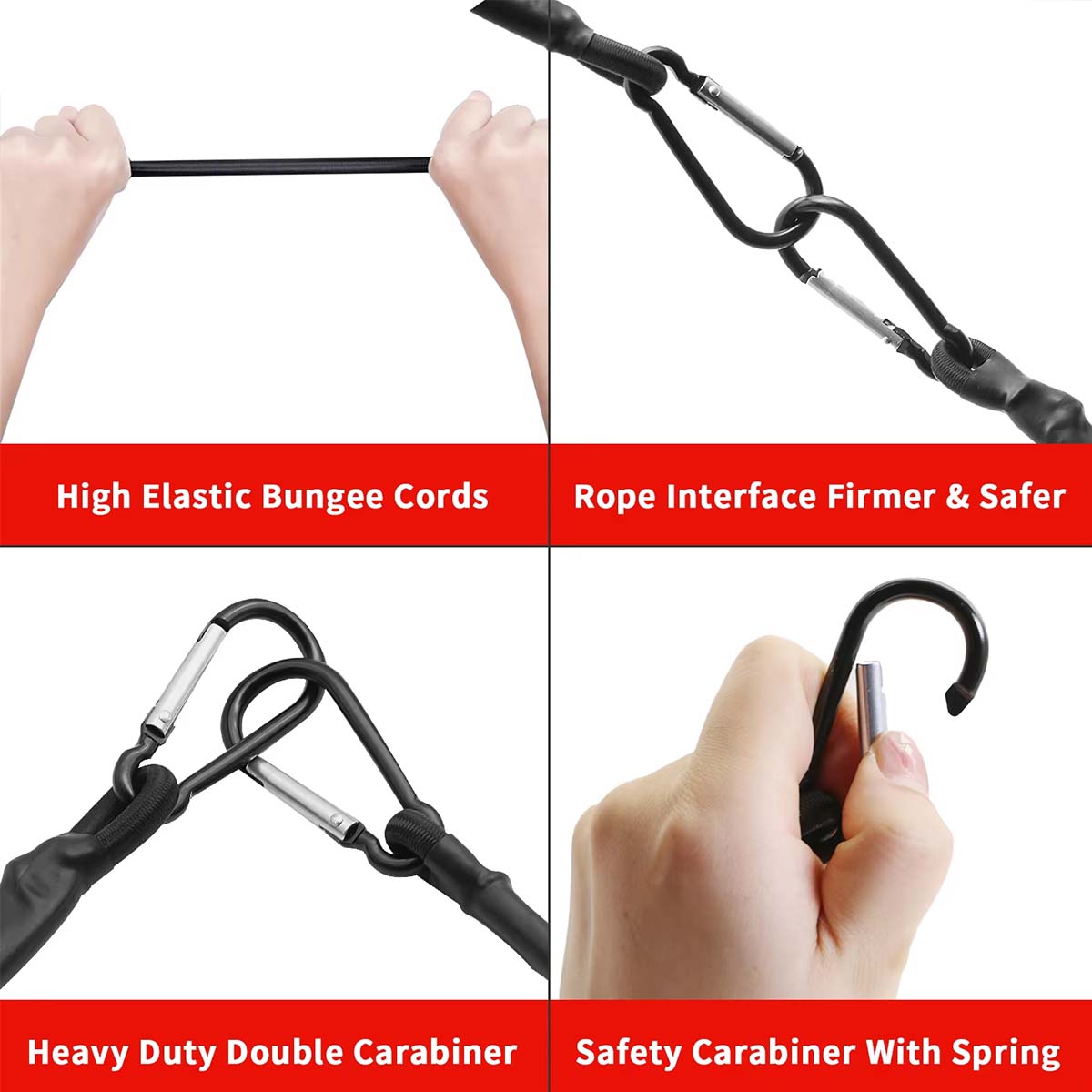 1 pièce Cordon élastique avec  - Camping Rope avis et prix