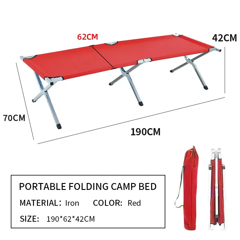 Lit pliant portable et durable - Outdoor Camping Beds For Sale avis et prix