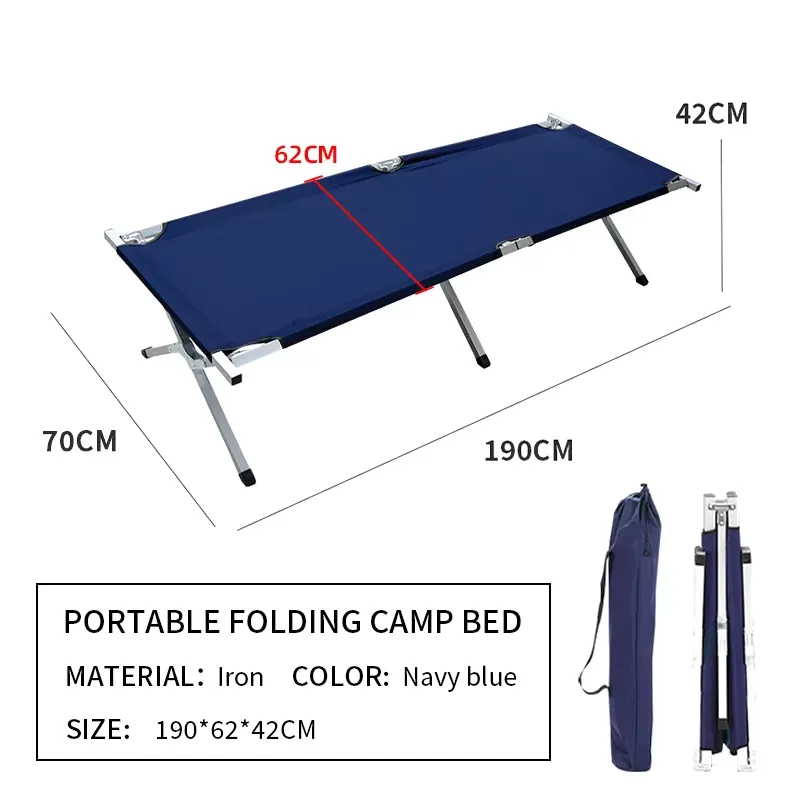 Lit pliant portable et durable - Outdoor Camping Beds For Sale avis et prix