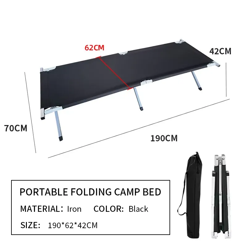Lit pliant portable et durable - Outdoor Camping Beds For Sale avis et prix