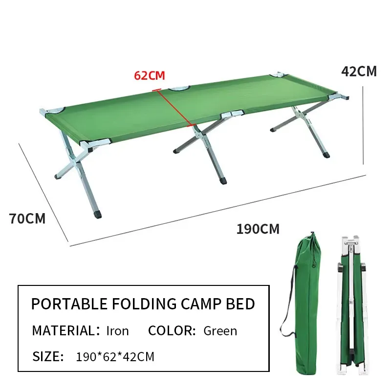 Lit pliant portable et durable - Outdoor Camping Beds For Sale avis et prix