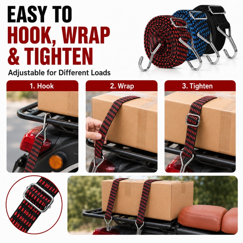 Sangle de chargement élastique - Camping Rope avis et prix