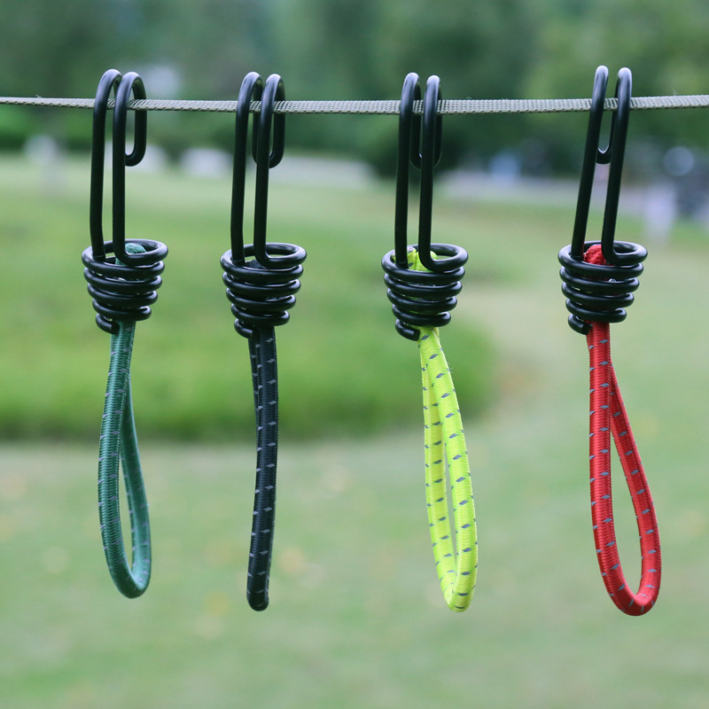 Boucles de corde élastique à c - Camping Rope avis et prix