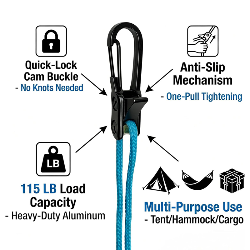8 pièces – Tendeurs de corde p - Outdoor Camping Tarp avis et prix