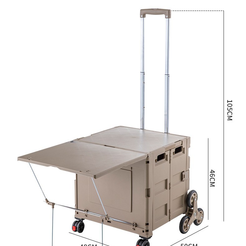 Remorque de camping pliable d' - Outdoor Camping Storage Box avis et prix