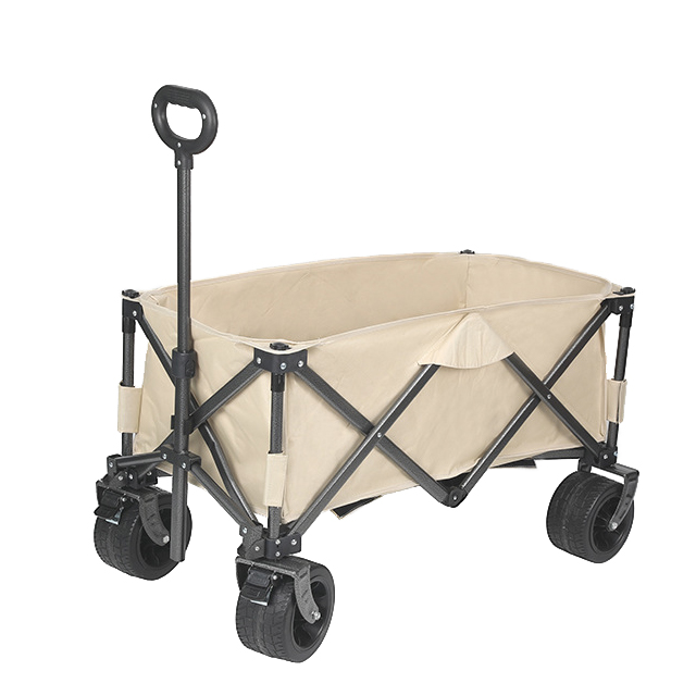 Chariot pliable portable 160L  - Outdoor Camping Vehicle Wagon avis et prix