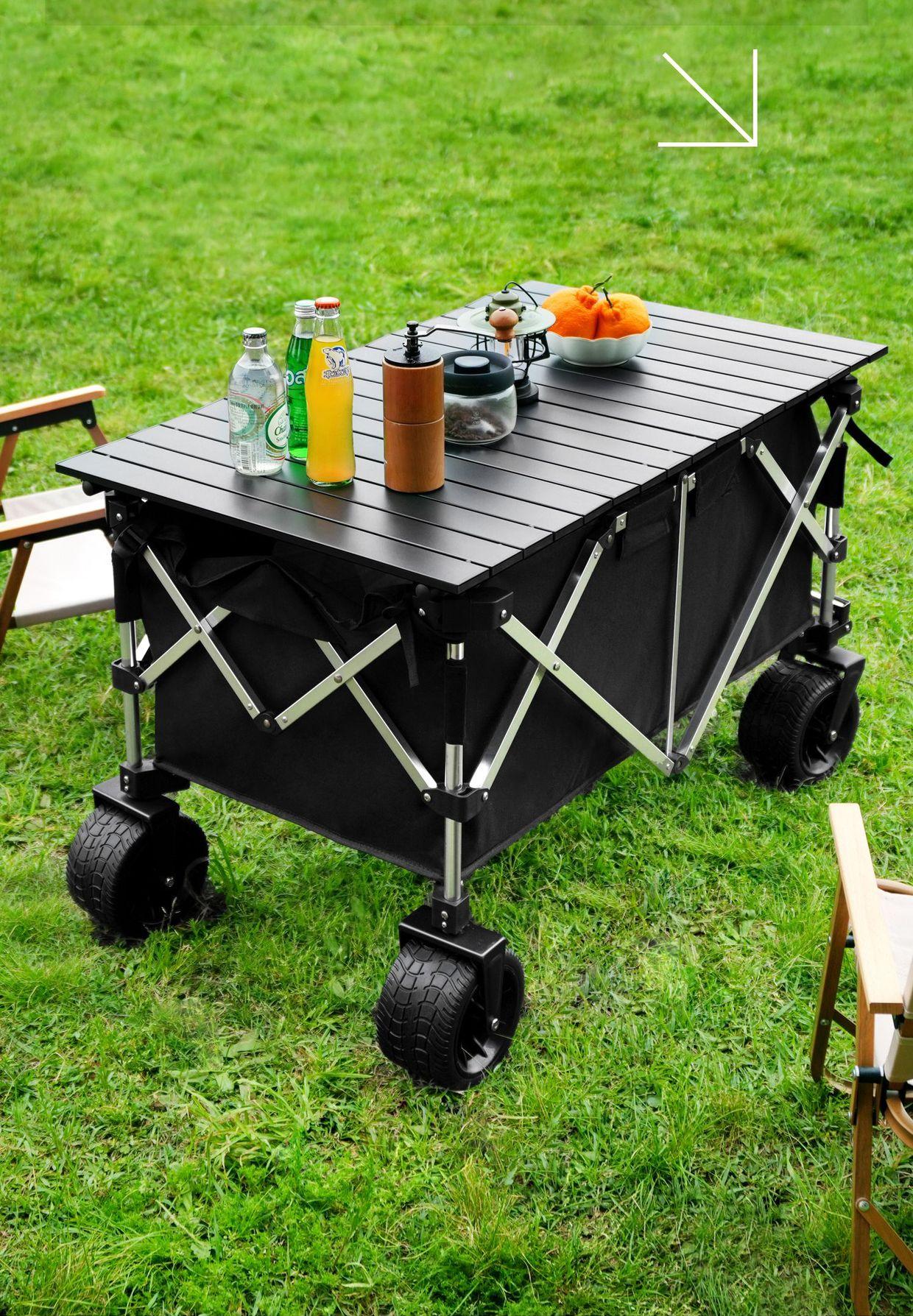Wagon pliant en aluminium de c - Outdoor Camping Vehicle Wagon avis et prix