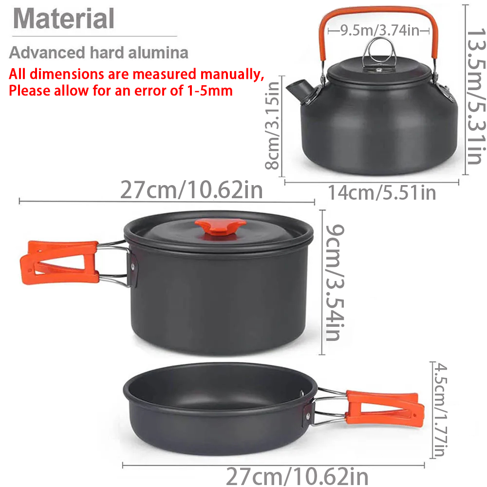 Kit d'ustensiles de cuisine de - Outdoor Camping Kitchen Set avis et prix