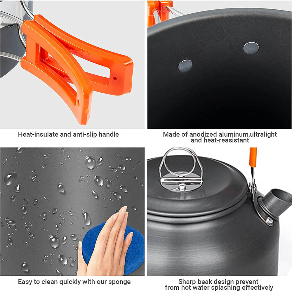 Kit d'ustensiles de cuisine de - Outdoor Camping Kitchen Set avis et prix