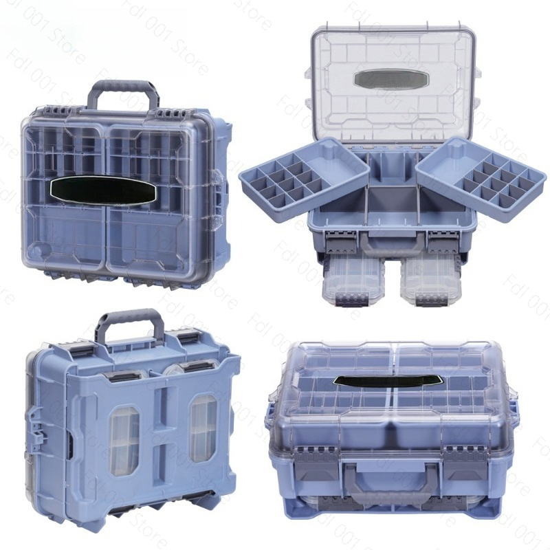 Boîte de pêche de grande capac - Outdoor Camping Storage Box avis et prix
