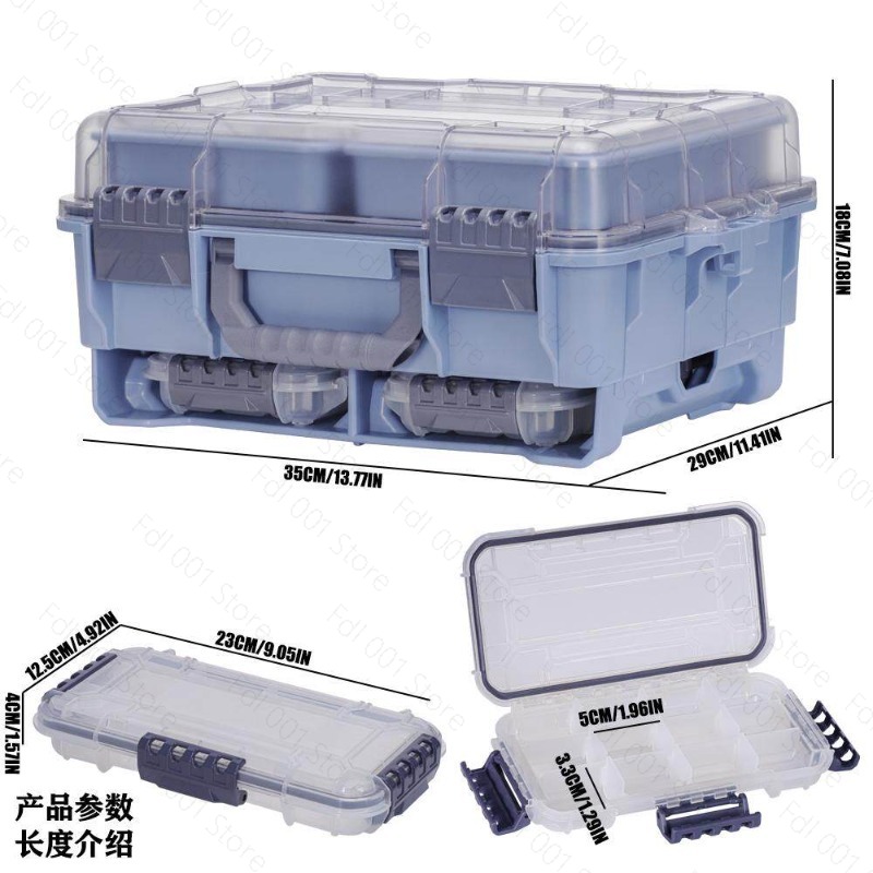 Boîte de pêche de grande capac - Outdoor Camping Storage Box avis et prix