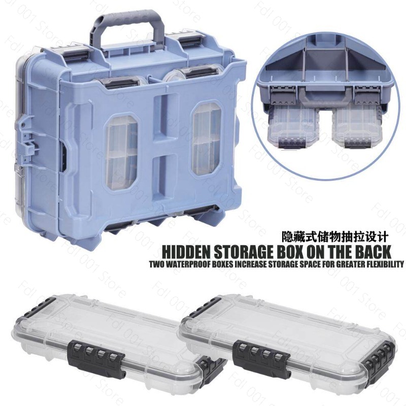 Boîte de pêche de grande capac - Outdoor Camping Storage Box avis et prix