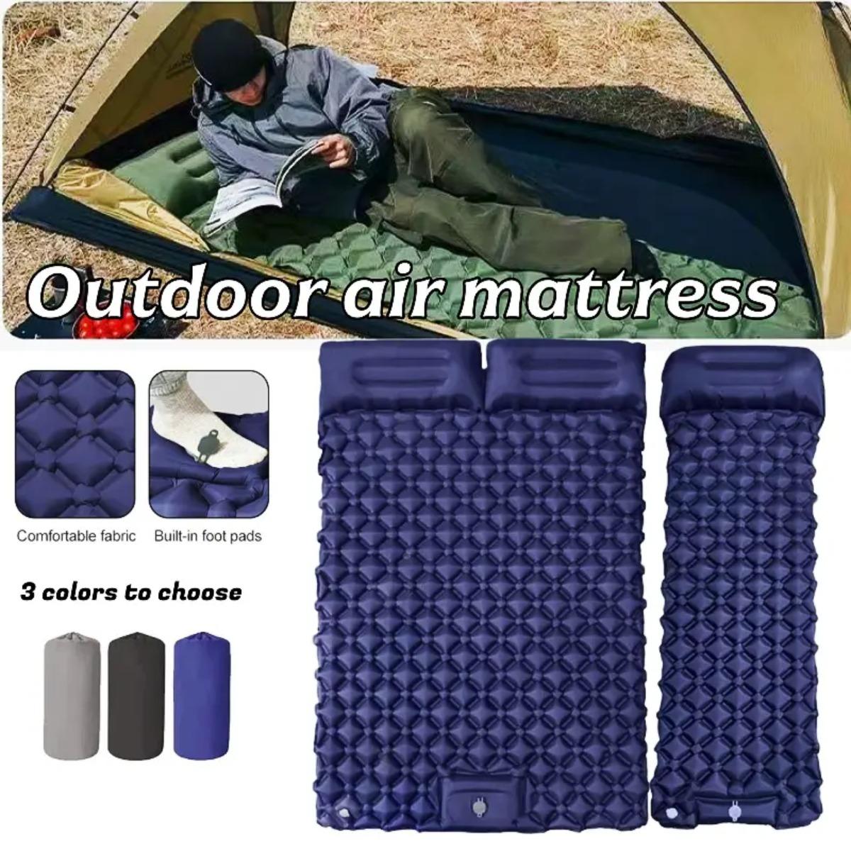 Matelas pneumatique simple et  - Outdoor Camping Floor Mat avis et prix