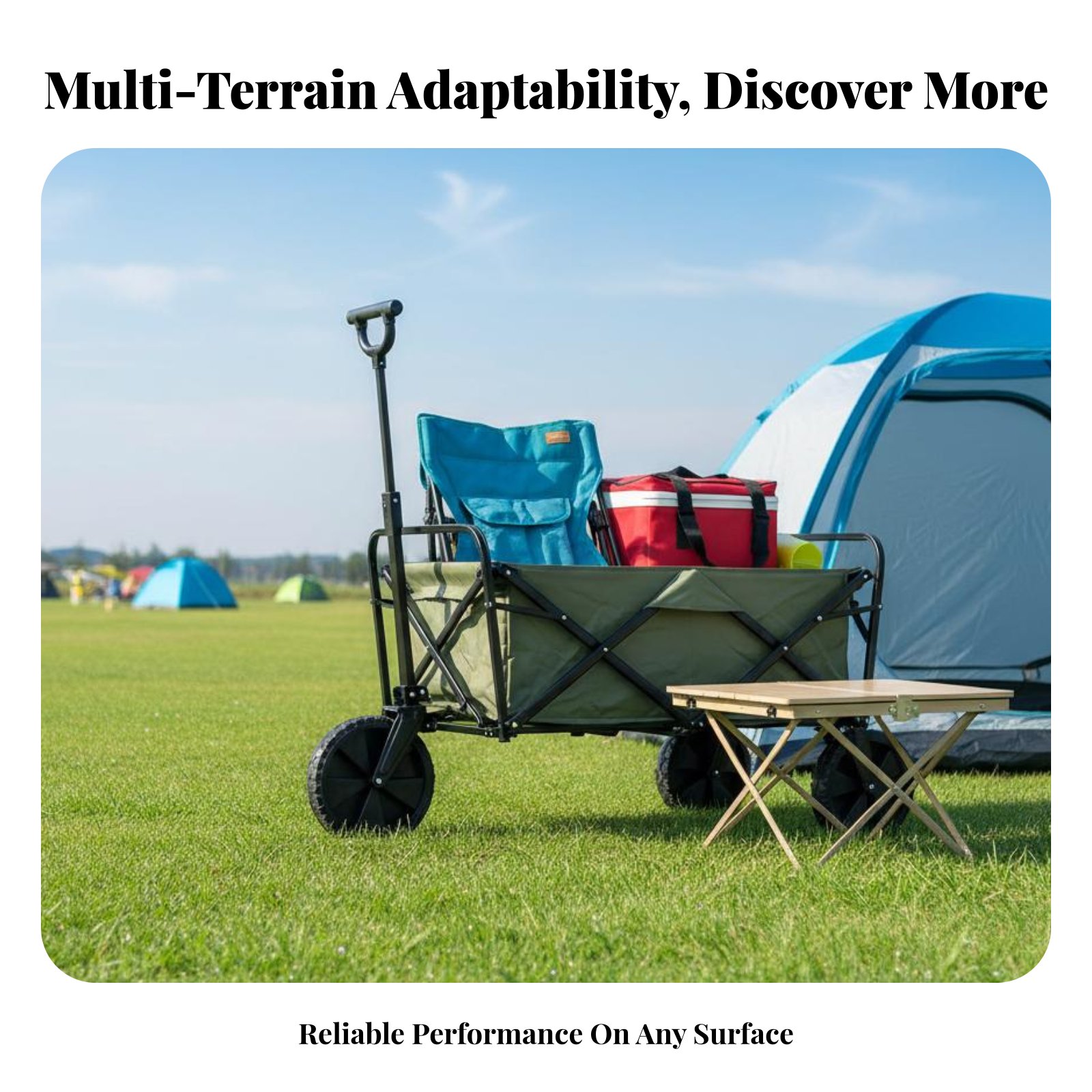 Roue de chariot de camping tou - Outdoor Camping Wagon avis et prix