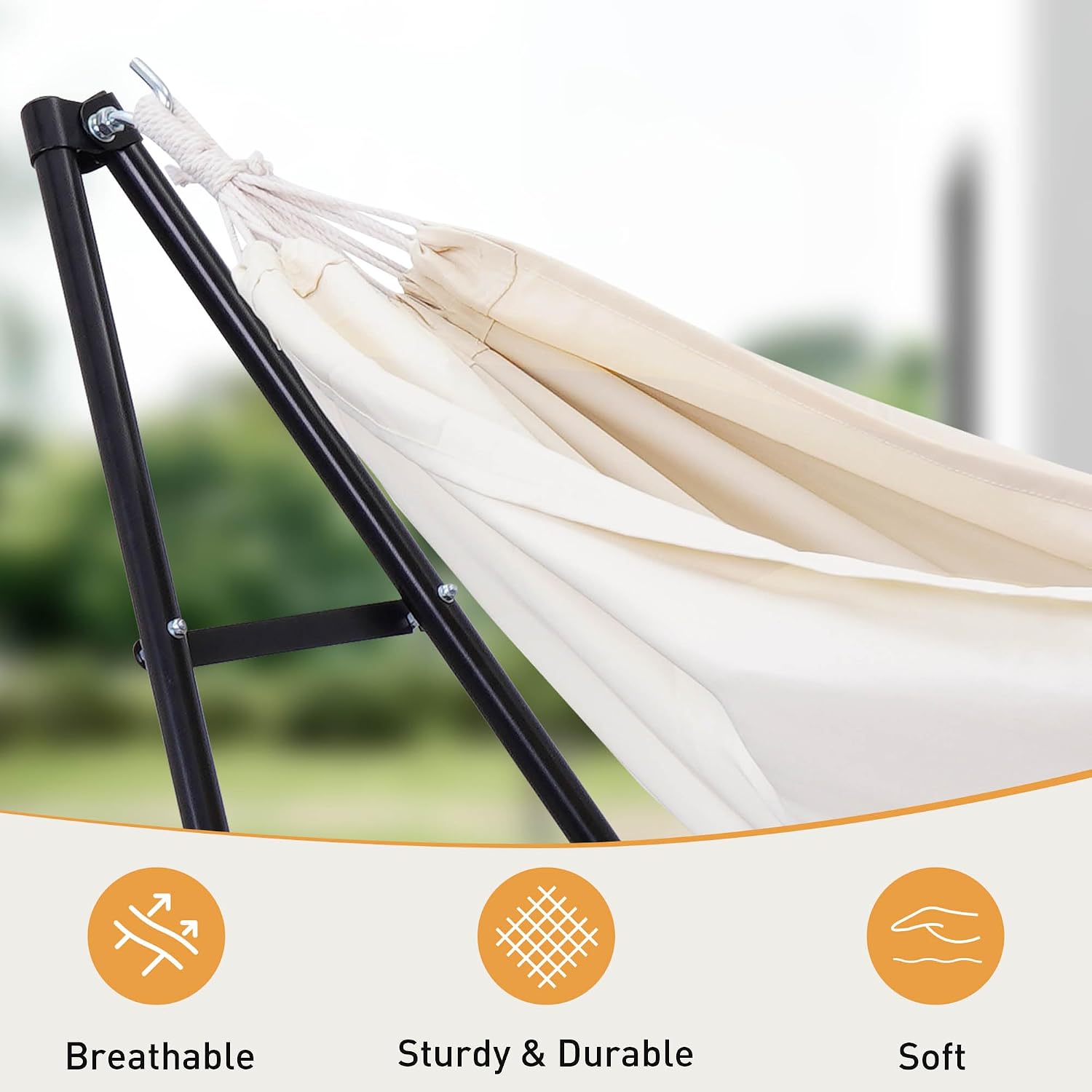 Hamac avec support pliable, ha - Camping Hammock avis et prix