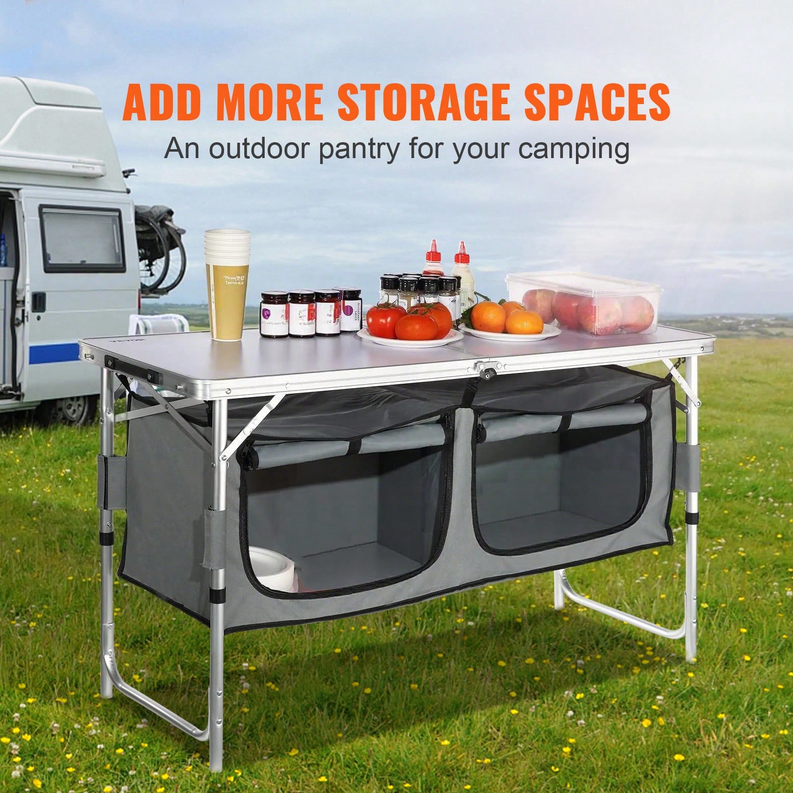Table de cuisine pliante à mon - Outdoor Camping Kitchen Set avis et prix