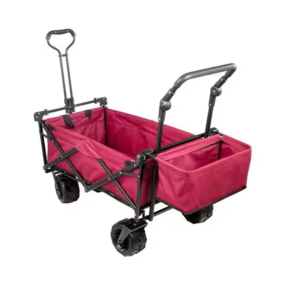 Chariot pliable de camping ext - Outdoor Camping Vehicle Wagon avis et prix