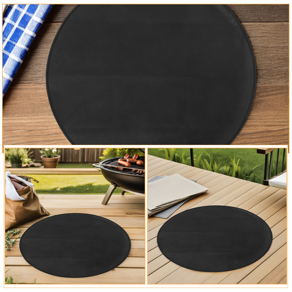 Tapis de barbecue rond ignifug - Outdoor Camping Floor Mat avis et prix
