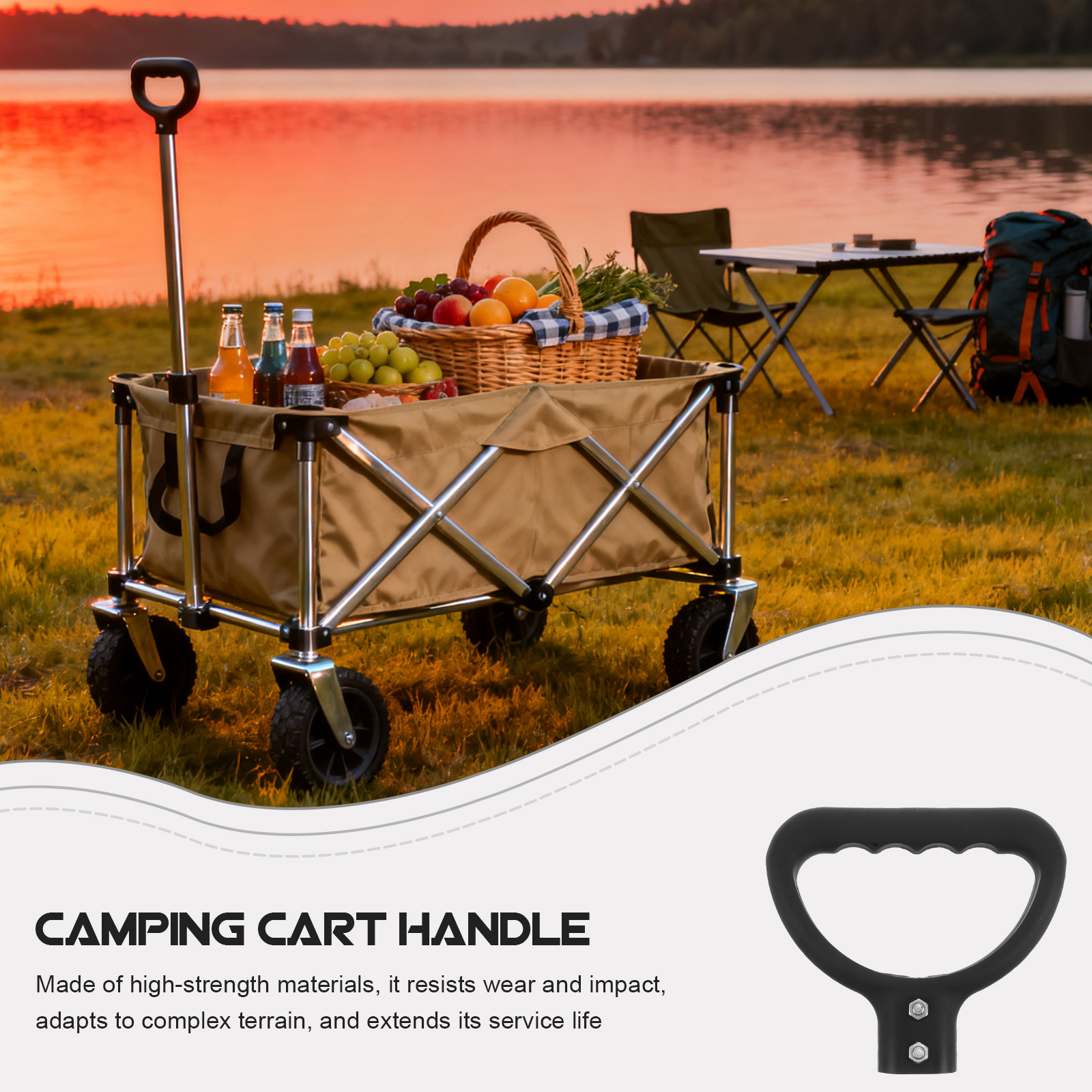 Poignée de remplacement robust - Outdoor Camping Wagon avis et prix