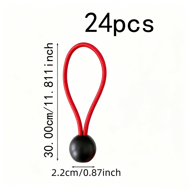 24 attaches à bungee de 30 cm, - Outdoor Camping Gazebo avis et prix