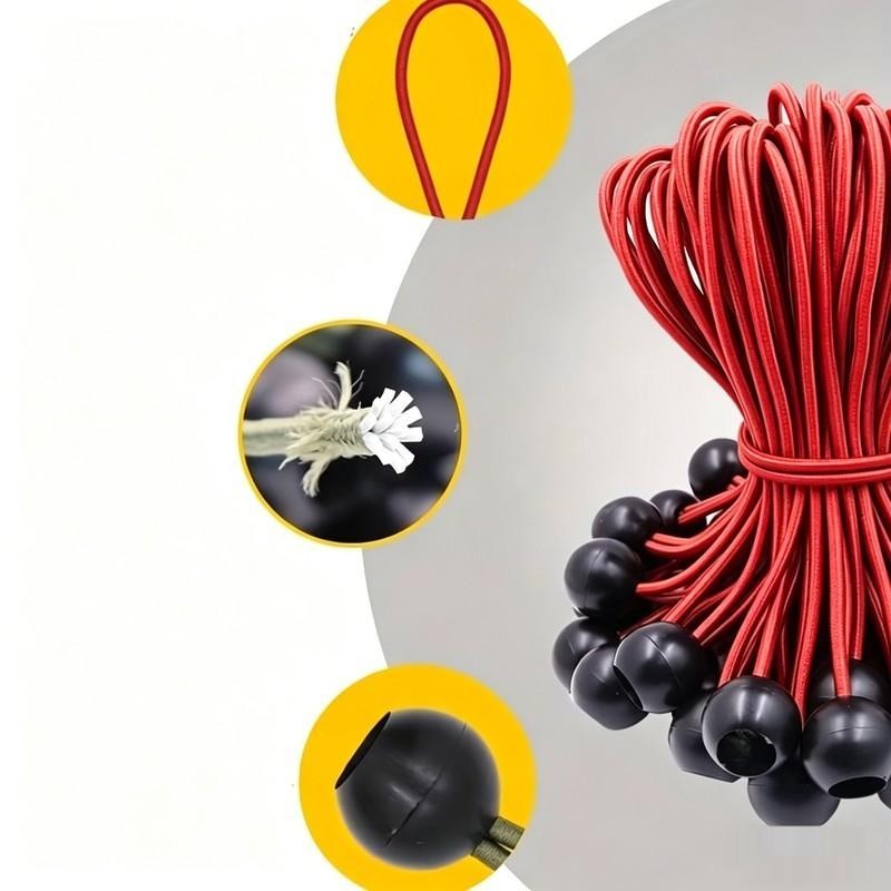 24 attaches à bungee de 30 cm, - Outdoor Camping Gazebo avis et prix