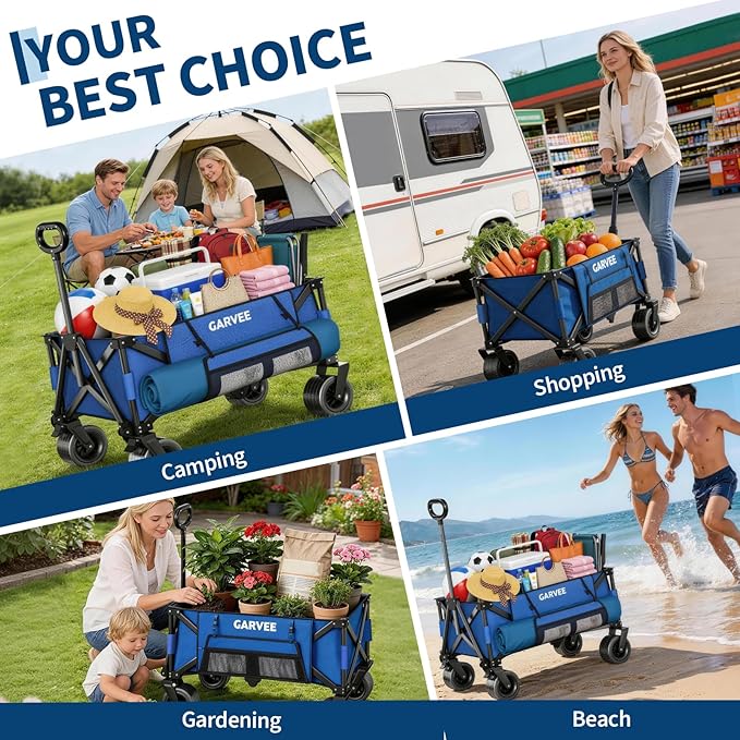 Chariots de transport pliables - Outdoor Camping Wagon avis et prix